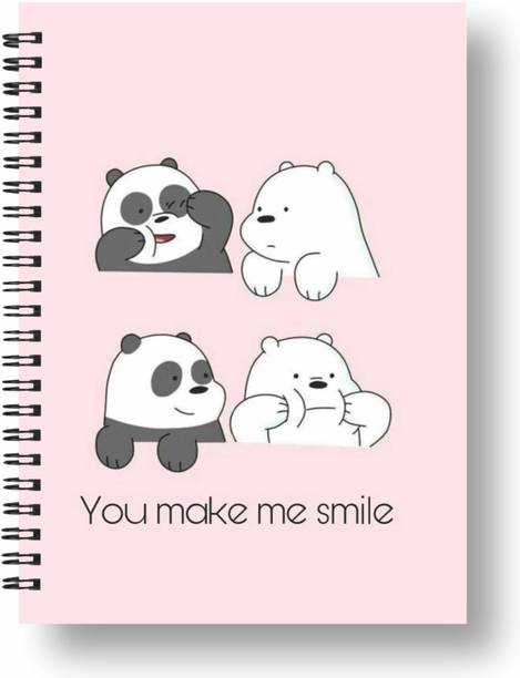 3DS Notebook A5 Diary Ruled 144 Pages