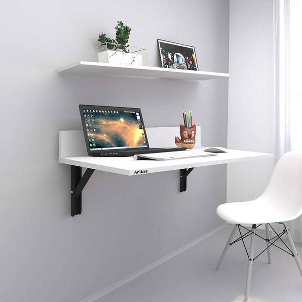 ANIKAA Mady Folding Study Table Engineered Wood Study Table