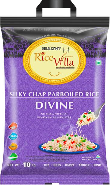 Healthy Rice Villa DIVINE Silky Chap  Ratna Rice (Medium Grain, Parboiled)