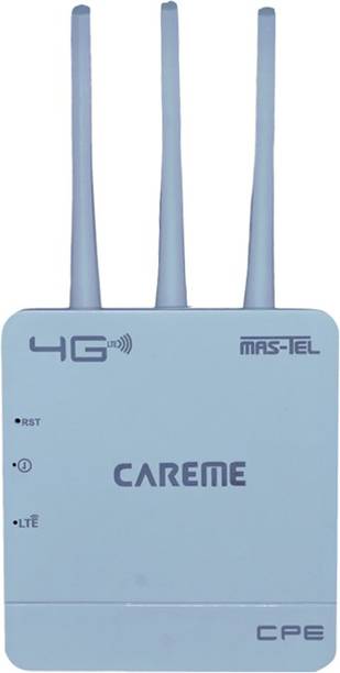 CareME CPE AF-790 Wireless 4G LTE, Wi-Fi 4G Ultra Speed, IMEI Based,Secure Network,Plug and Play, Parental Controls, Guest Network, with Nano SIM Card Slot, WiFi Router 4G Router 5 GHz, 2.4 GHz 300 Mbps Wifi Speed Dual Band External Antenna MiFi (Sim Based)
