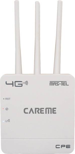 CareME CPE MT-300H 300Mbps Wireless 4G LTE, Wi-Fi 300H, Plug and Play, Parental Controls, Guest Network, with Nano SIM Card Slot, WiFi Router 4G Router 5 GHz, 2.4 GHz 300 Mbps Wifi Speed Dual Band External Antenna NA