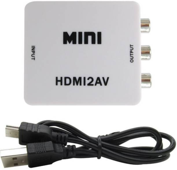 Electroline  TV-out Cable MINI HDMI to AV HD Video Converter