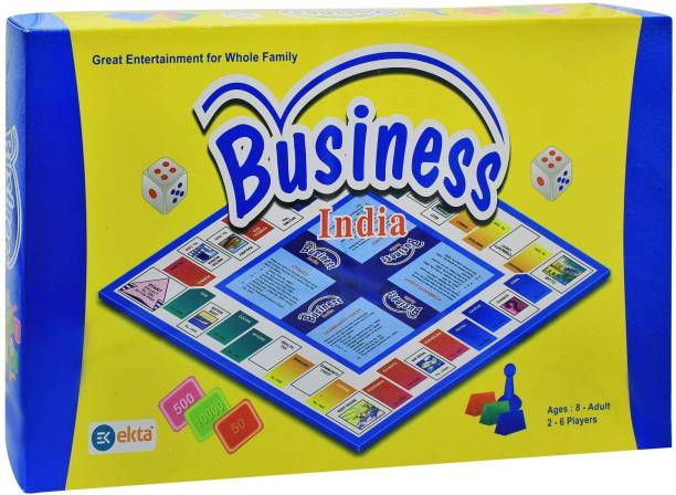 CITY BRAND Business India Board Game for Kids, 2-6 Players Banking Board Game Board Game Accessories Board Game