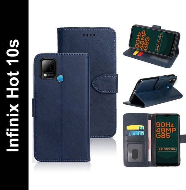 Juberous Flip Cover for Infinix Hot 10S