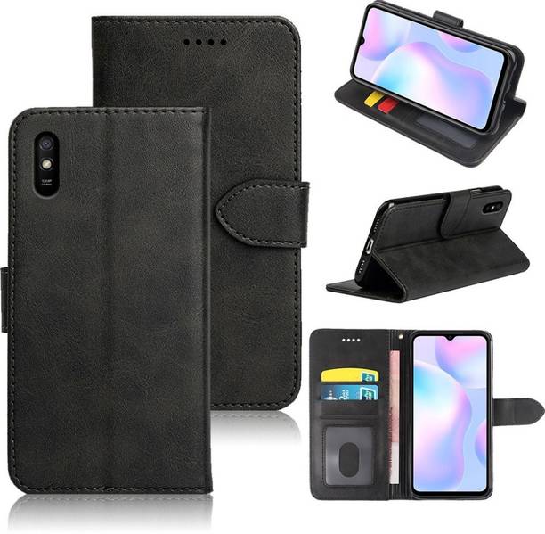 Juberous Flip Cover for Mi Redmi 9A, Mi Redmi 9A Sport, Mi Redmi 9i, Mi Redmi 9i Sport
