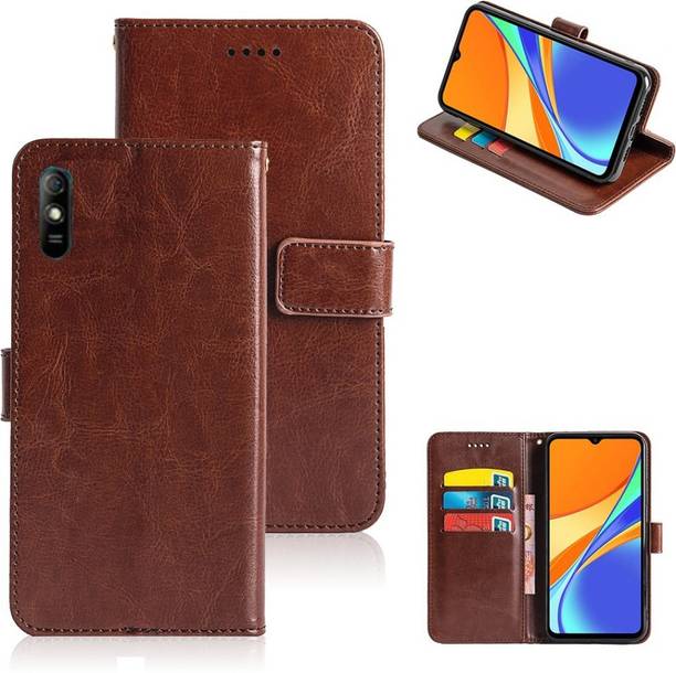 Juberous Flip Cover for Mi Redmi 9A, Mi Redmi 9A Sport, Mi Redmi 9i, Mi Redmi 9i Sport