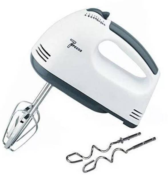 Vpro Hand mixer 4 Pieces Stainless Steel Chrome beaters And Dough hooks, Whipping cream / Cake Mix / Coffee Beater / Egg Beater 260 W Chopper