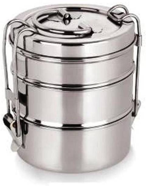 नीलम Tiffin Plate 3 कंटेनर लंच बॉक्स