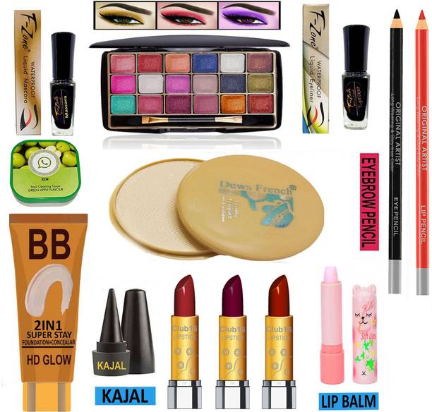 CLUB 16 All in One Makeup Kit of 13 Items MC69