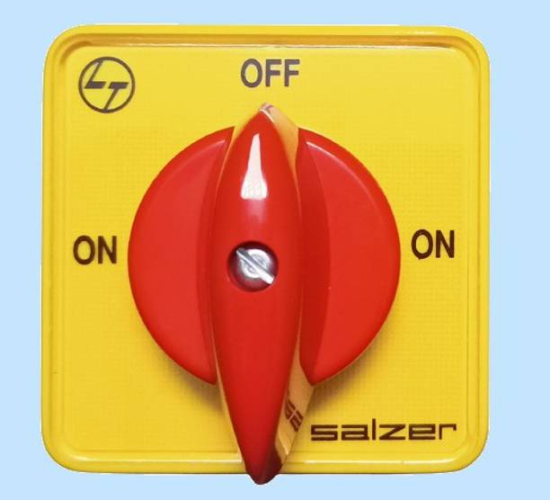 Salzer 63A 61196 (L&T) Cam Operated Rotary Switch B13, 4 Pole ON - OFF 90'