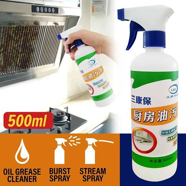 HYBE kitchen oil & grease stain remover spray Oven/Gas stove/Chimney Cleaner Kitchen Cleaner