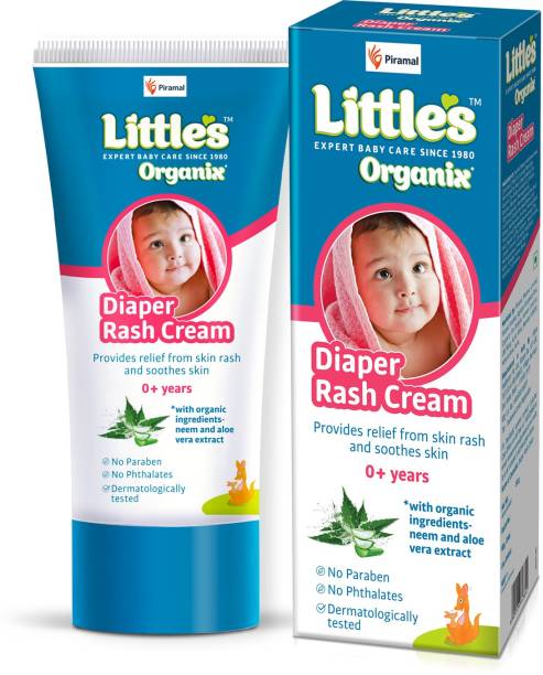 Little's Organix Diaper Rash Cream with Organic Ingredients Aloe Vera & Neem extract