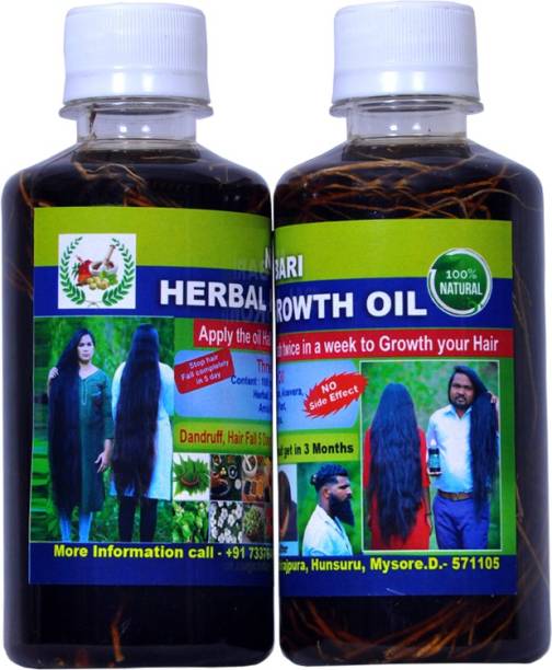 Adivasi Neelambari hair care Pure Ayurveda herbal hair oil(500ML) Hair Oil