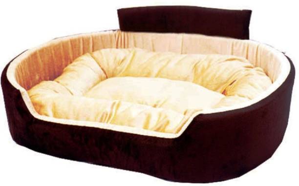 Expecting Smile Luxurious Deluxe Soft,Anti-Skid Bottom(Reversible)Velvet Beds For Dog And Cat XL Pet Bed