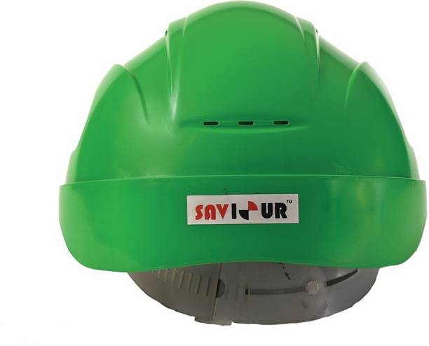 SAVIOUR HPSAV FR SS1 G Saviour Freedom With Ratchet Hdpe -Green Safety Helmet Construction Helmet