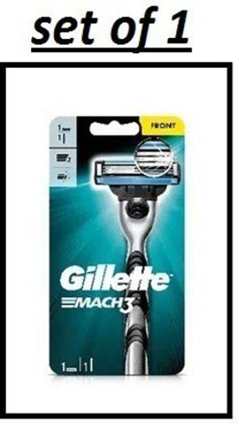 Gillette Mach3 Razor 1 Cartridge + 1n Handle of 1, Men