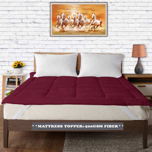 Riyans group Mattress Topper King Size Breathable, Stretchable, Waterproof Mattress Cover