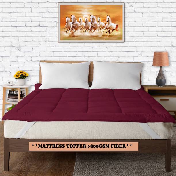 EVERDECOR Mattress Topper Double, Queen Size Breathable, Stretchable, Waterproof Mattress Cover