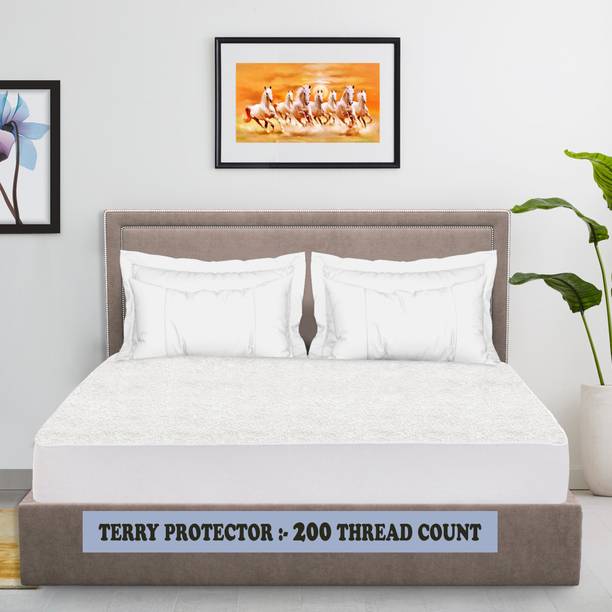 EVERDECOR Fitted King Size Breathable, Stretchable, Waterproof Mattress Cover