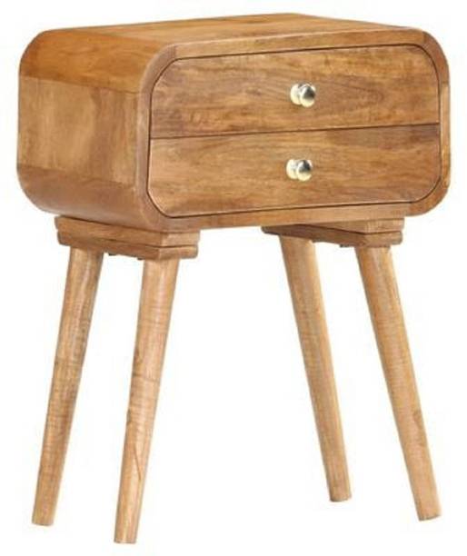 SMAART CRAAFTS Solid Wood Bedside Table