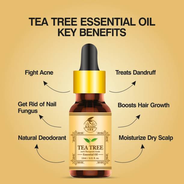 Khadi Ark Tea Tree Oil For Skin & Hair Care