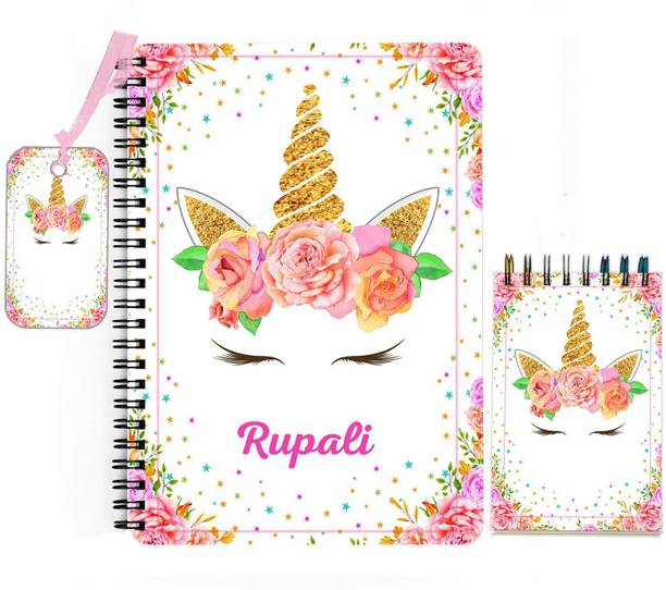 epheriwala Rupali unicorn A5 Diary Ruled 140 Pages