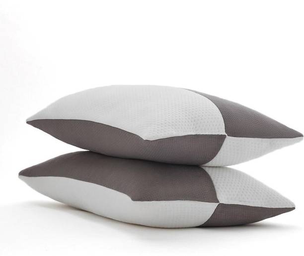 LA VERNE LUXURY Microfibre Geometric Sleeping Pillow Pack of 2