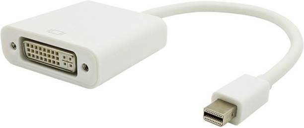 PremiumAV  TV-out Cable Mini DP to DVI Adapter (White)