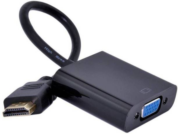 PremiumAV  TV-out Cable HDMI TO VGA CONVERTER for computer only 0.05 m HDMI Adapter (Compatible with