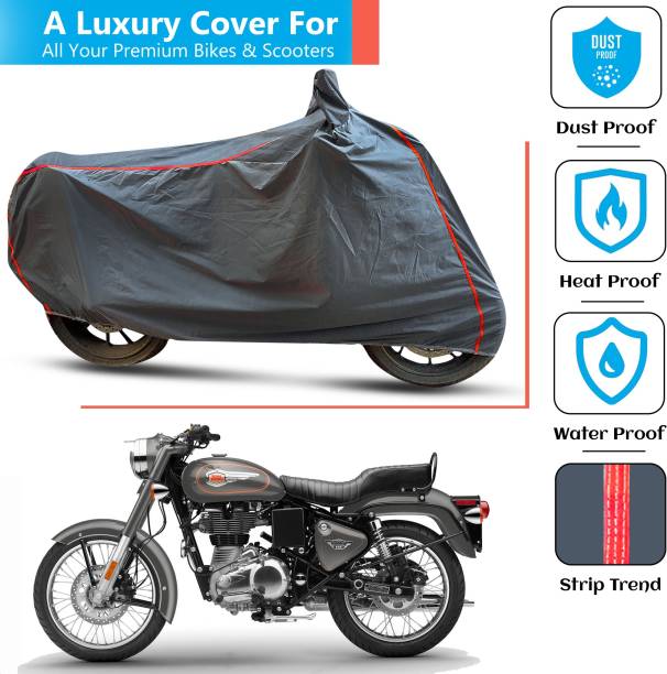 FAMEXON Waterproof Two Wheeler Cover for Royal Enfield