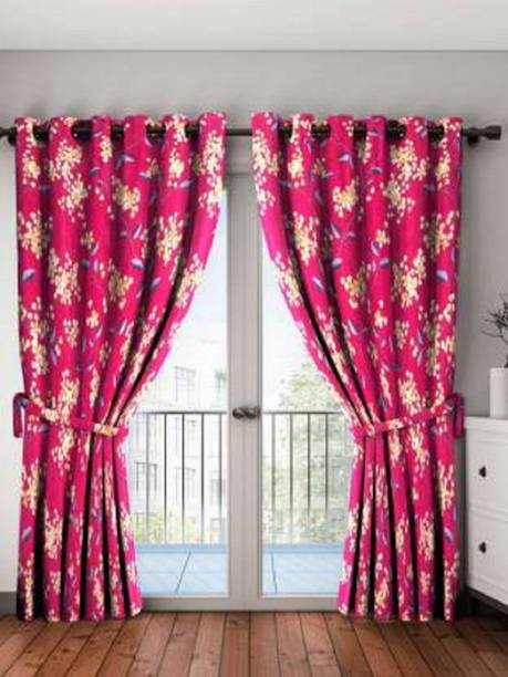 Cortina 274.32 cm (9 ft) पर्दा (2  का पैक)