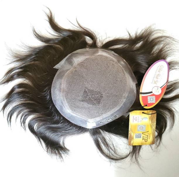 golden hair int Medium Hair Wig