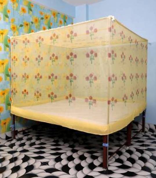 Kolar Flower Print Double Bed Anti Polyester Washable Adults Mosquito Net