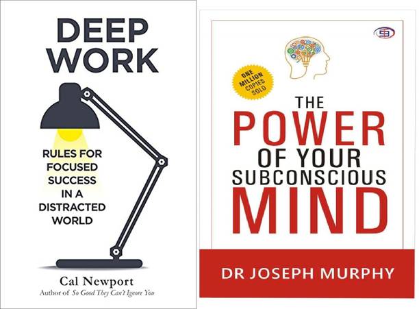 Deep Work + The Power Of Your Subconscious Mind (Combo Of 2 Books)
