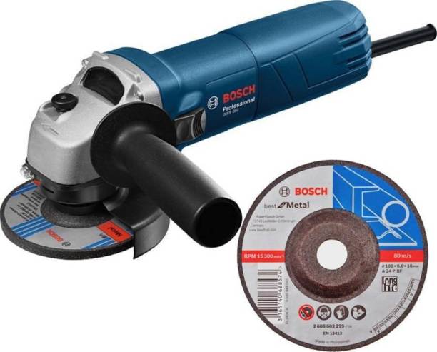 BOSCH GWS 600 Angle Grinder with 4 inch Grinding Wheel Angle Grinder