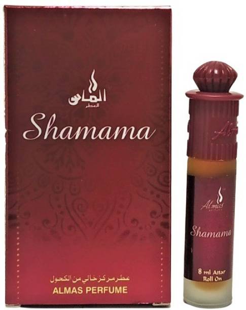 Almas Brand 100% Original (Shamama) Great Fragrance Long-Lasting 8Ml Herbal Attar