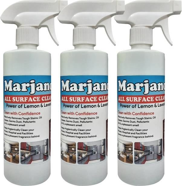MARJANOL All Surface Cleaner Liquid Spray 1440 ML (Pack Of 3, 480 ML Each)