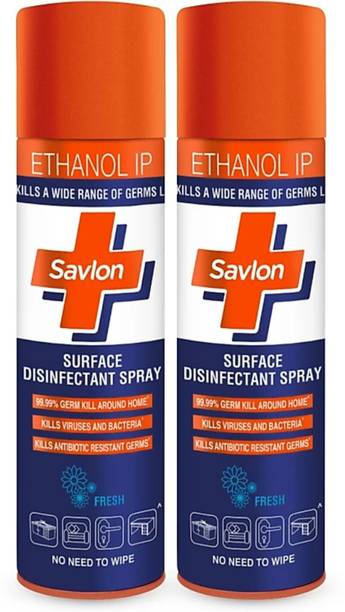 Savlon Surface Disinfectant Spray Sanitizer, Germ Protection on Hard & Soft Surfaces