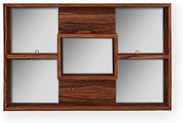 Sarswati Furniture Sheesham Wood Open Book Shelf For Study Room Solid Wood Open Book Shelf