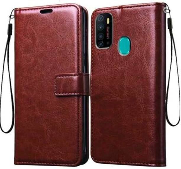 COVERBLACK Flip Cover for Infinix Hot 9 Pro