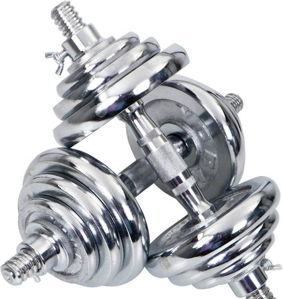YMD Home Gym Set, Steel Dumbbell Set, Steel Dumbbell Plates (1KG X 4PCS).. Adjustable Dumbbell