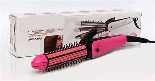Moonlight NHC8890 NEW 8890 HAIR STRAIGHTENER WITH CRIMPER AND EXTERORDINEY HAIR STRAIGHTENER Hair Styler