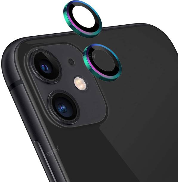 Sosh Back Camera Lens Ring Guard Protector for Apple iphone 11