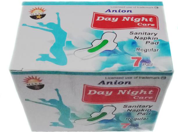 Day Night Care Anion chip (7 pads in 1pack(pack of 1) Sanitary Pad