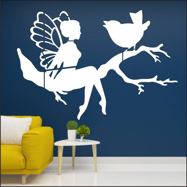 Decowall "Flower The Petal" Stencil for DIY Painting in Plastic Sheet DW333 DIY Painting Stencil