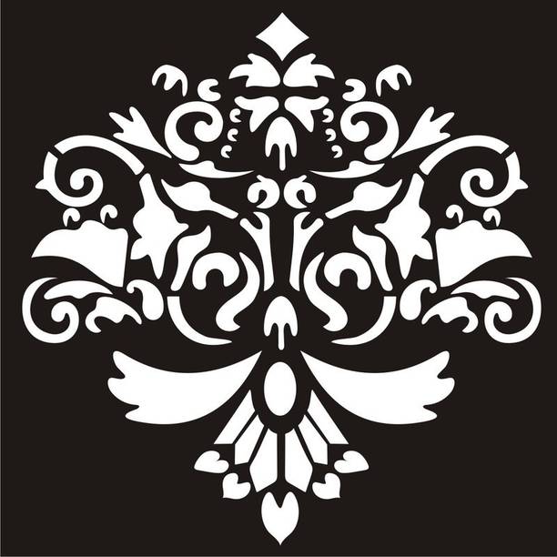 Decowall "Plant For your Wall " Stencil for DIY Painting in Plastic Sheet DW395 DIY Painting Stencil