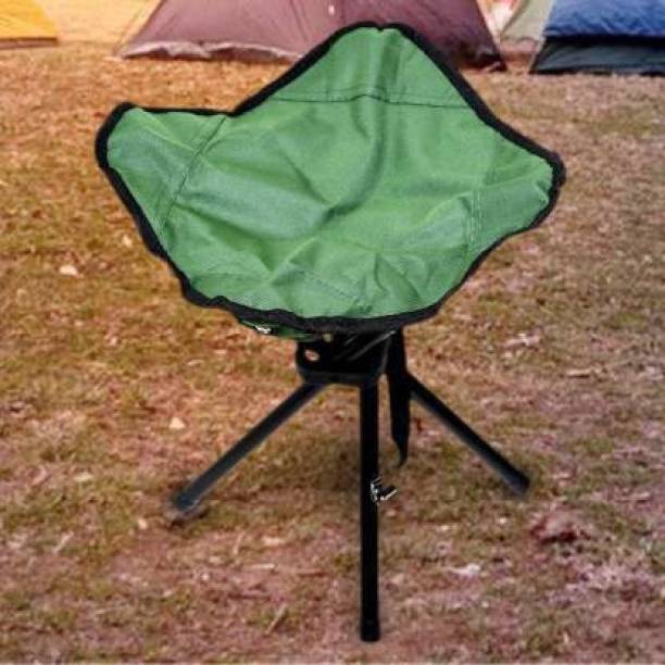 UK Enterprise Portable Folding Tripod Metal Chair Camping and Travelling Fishing Stool Outdoor & Cafeteria Stool