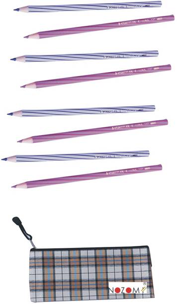 STAEDTLER STAD-H&E-4-4+-POUCH-FREE Round Shaped Color Pencils