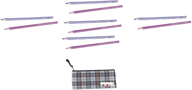 STAEDTLER STAD-H&E-5-5+-POUCH-FREE Round Shaped Color Pencils