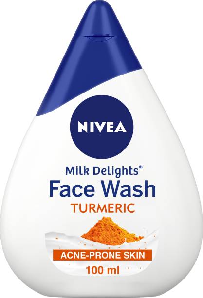 NIVEA Milk Delights  TURMERIC for Acne-Prone Skin, 100 ml Face Wash